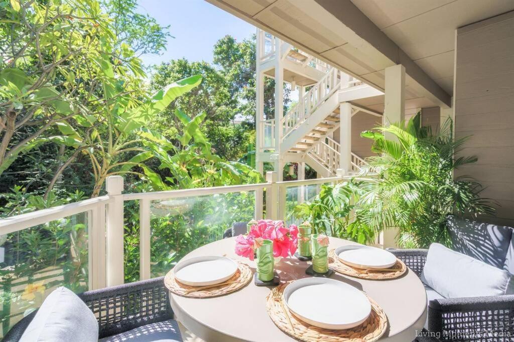 ワイレアAloha Moon - A Chic And Dreamy Modern Tropical Hideaway!アパートメント エクステリア 写真